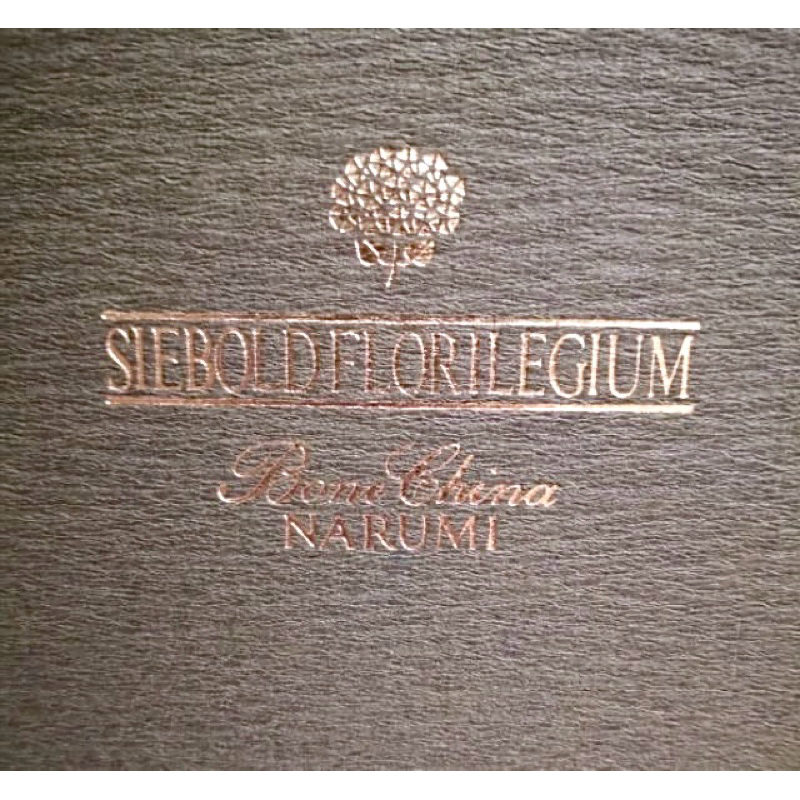 Narumi 27cm Siebold Florilegium Bone China Dinner Plate in