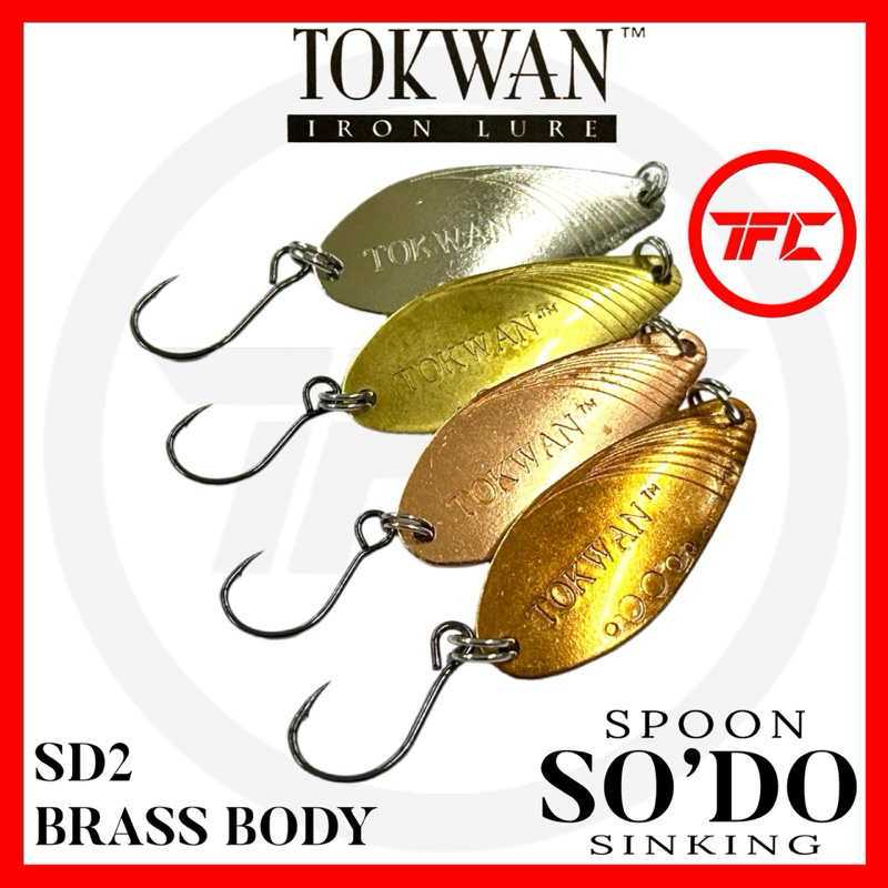 Original TOKWAN SO’DO Spoon SD2 4G / 7G Lure 3cm 4cm Sinking Tok Wan ...