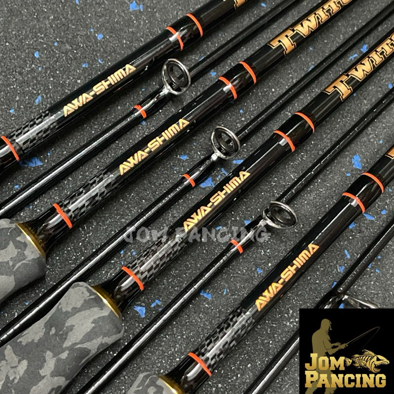 【Jom Pancing】AWASHIMA 🔥 TWITCHER 🇯🇵JAPAN🇯🇵 SPINNING BC CASTING HOLLOW ...