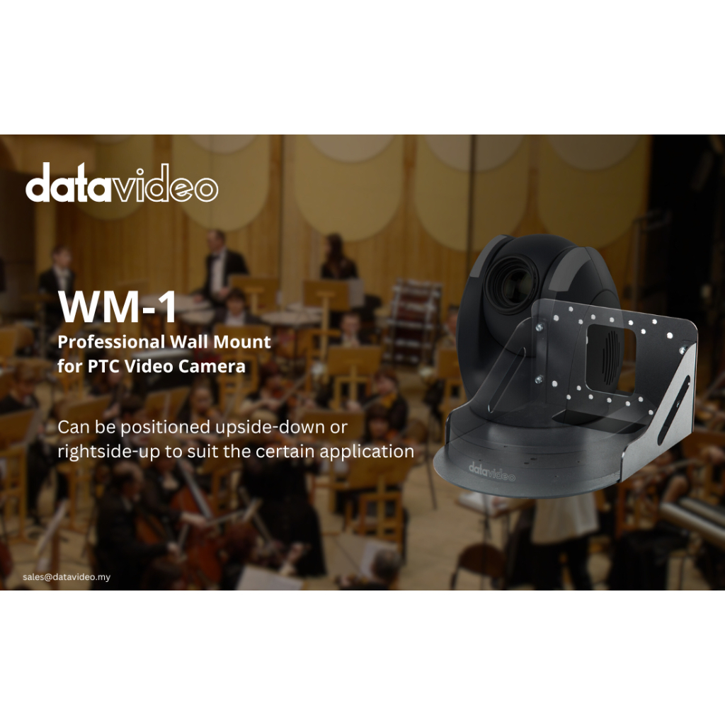 DATAVIDEO WM-1 Professional Wall Mount for PTC Video Camera | Shopee ...
