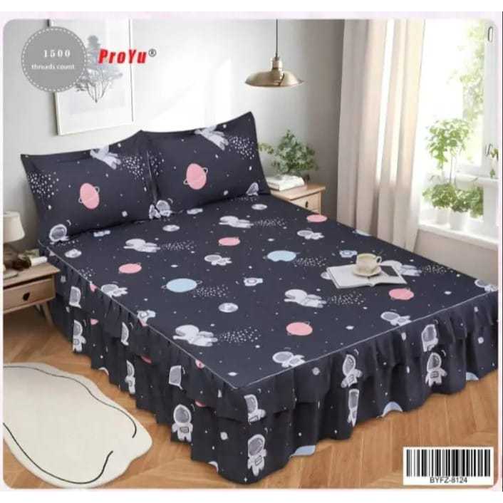 Cadar Ropol 4-in-1 Set, Queen & King, 16-inch Tinggi | Shopee Malaysia