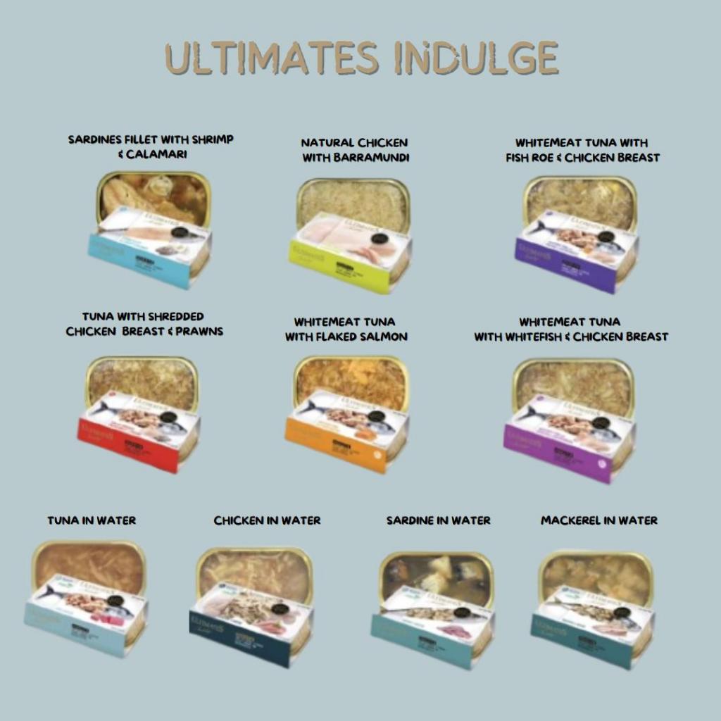 Makanan Basah Kucing Ultimates Indulge - 85g | Shopee Malaysia