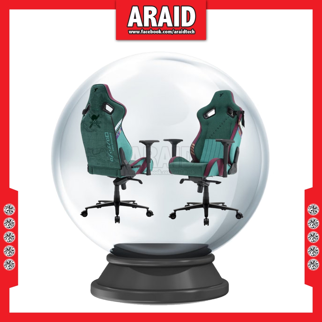 TTRACING SURGE X AIR THREADS FABRIC GAMING CHAIR - ZORO EDITION ...