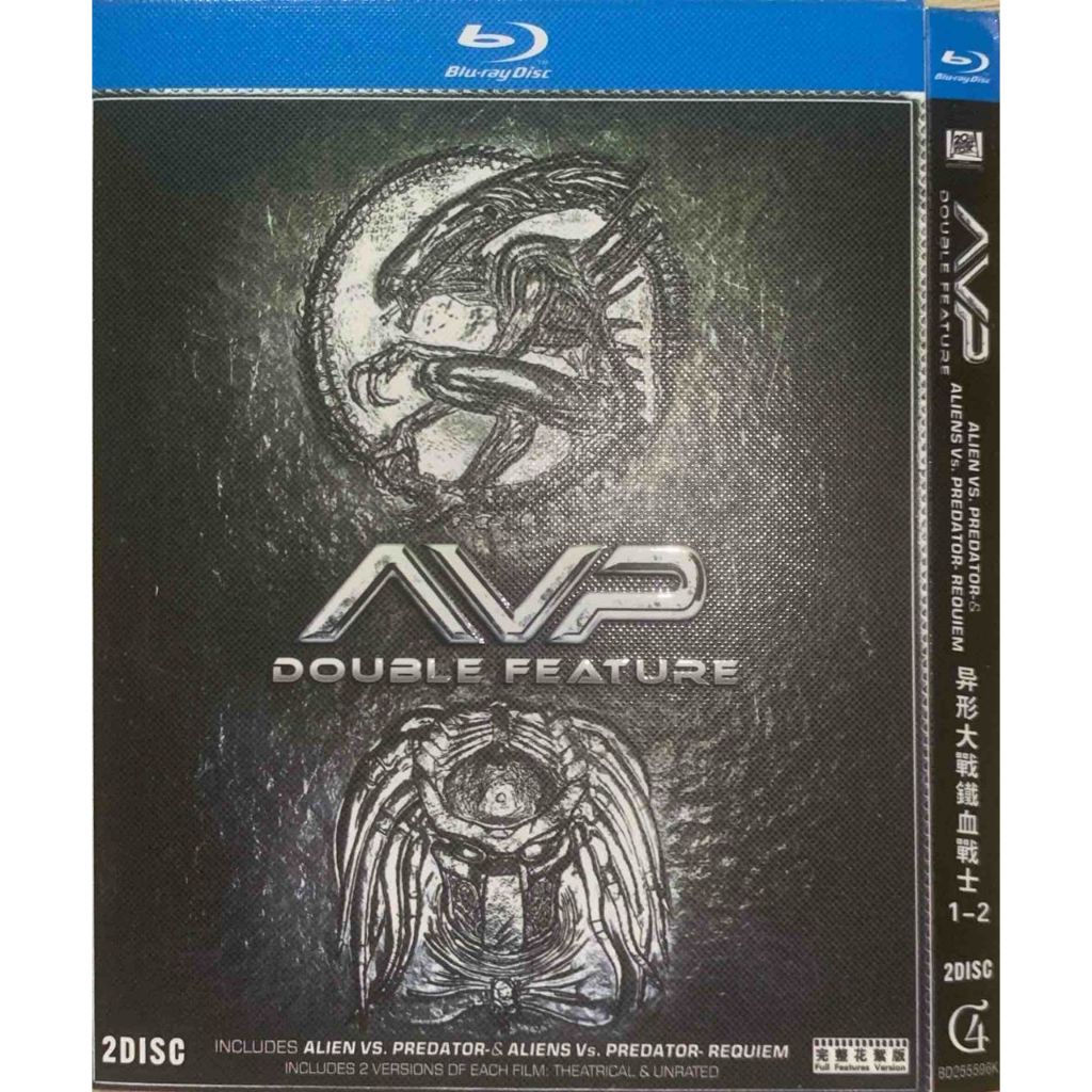 Import Blu-ray AVP DOUBLE FEATURE (2DISC) | Shopee Malaysia