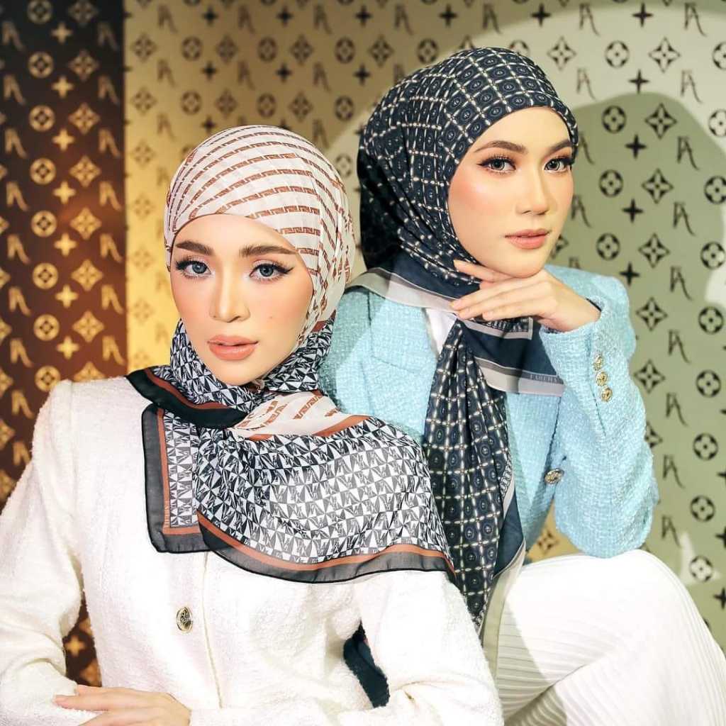 TUDUNG BAWAL PRINTED FAREHA CHIFFON - FA IN LOVE COLLECTION | Shopee ...