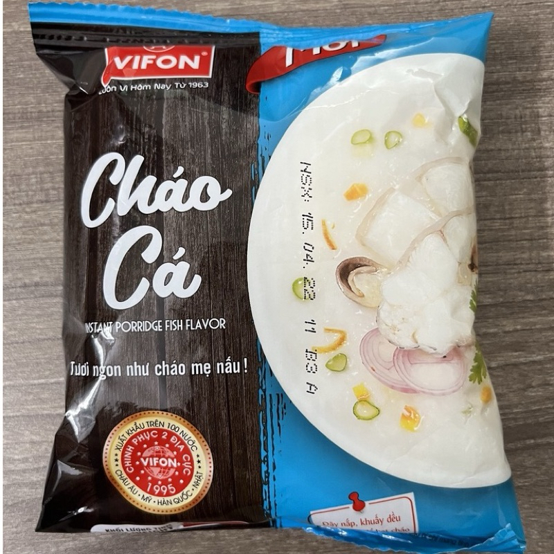 Chao Ca Gau Do Fish Instant Rice Porridge 50g | Shopee Malaysia