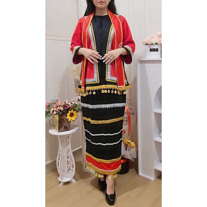 SET PAKAIAN BIDAYUH TRADISIONAL BORNEO SARAWAK | Shopee Malaysia