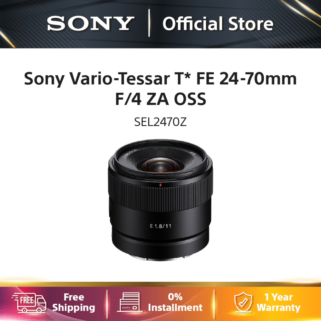 Sony Vario-Tessar T* FE 24-70mm F4 ZA OSS SEL2470Z Camera Lens | Shopee  Malaysia