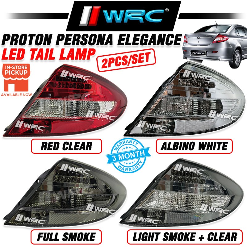 WRC Proton Gen 2 Persona Elegance Led Tail Lamp ( 2pcs/set ) | Shopee ...