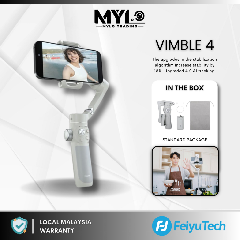 (READY STOCK) - FeiyuTech Vimble 3 | Feiyu Vimble 4 Smartphone Gimbal ...