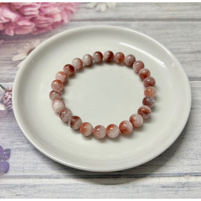 超七金草莓手串 Super7 Golden Strawberry Quartz Bracelet Shopee Malaysia