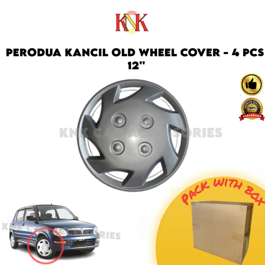 Universal R12'' Inch Car Wheel Cover Tyre Center Hub Cap Steel Rim ...