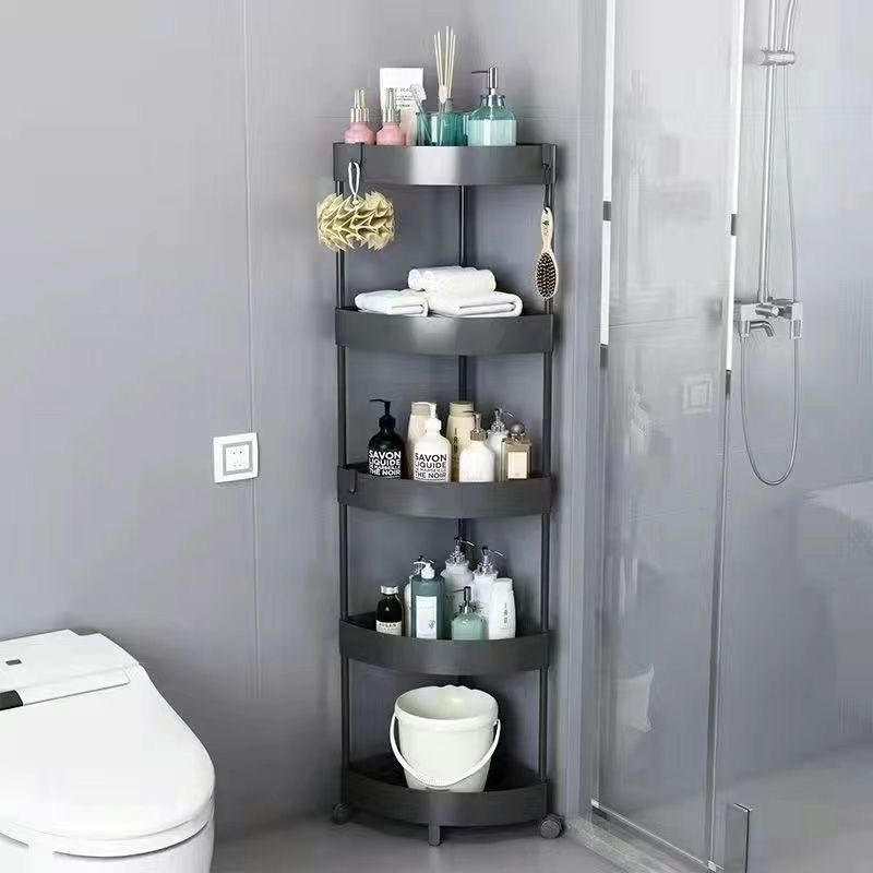 HouseTri-Corner Bathroom Rack Simple Corner Storage Rack Multipurpose ...