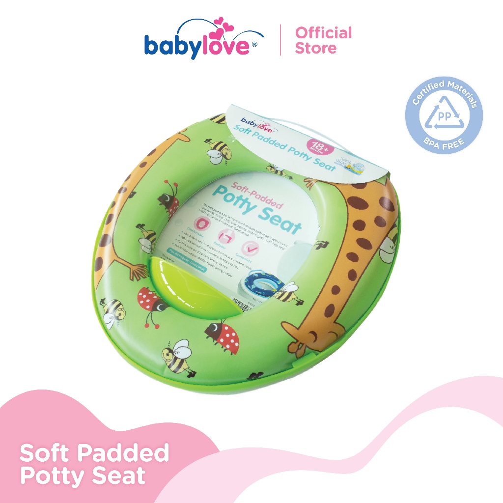 Babylove Potty Training Seat For Toilet Babylove Soft-Padded Potty