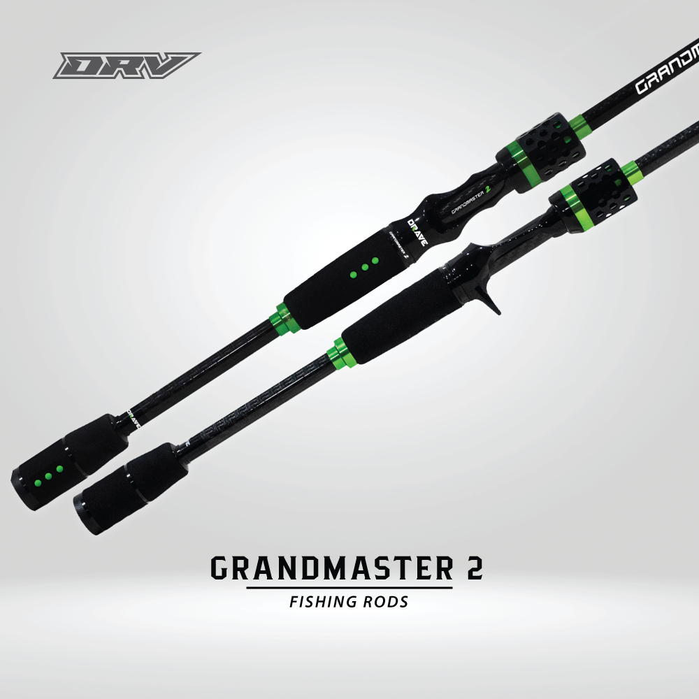 DRAVE Grandmaster 2 Spinning Rod | Shopee Malaysia