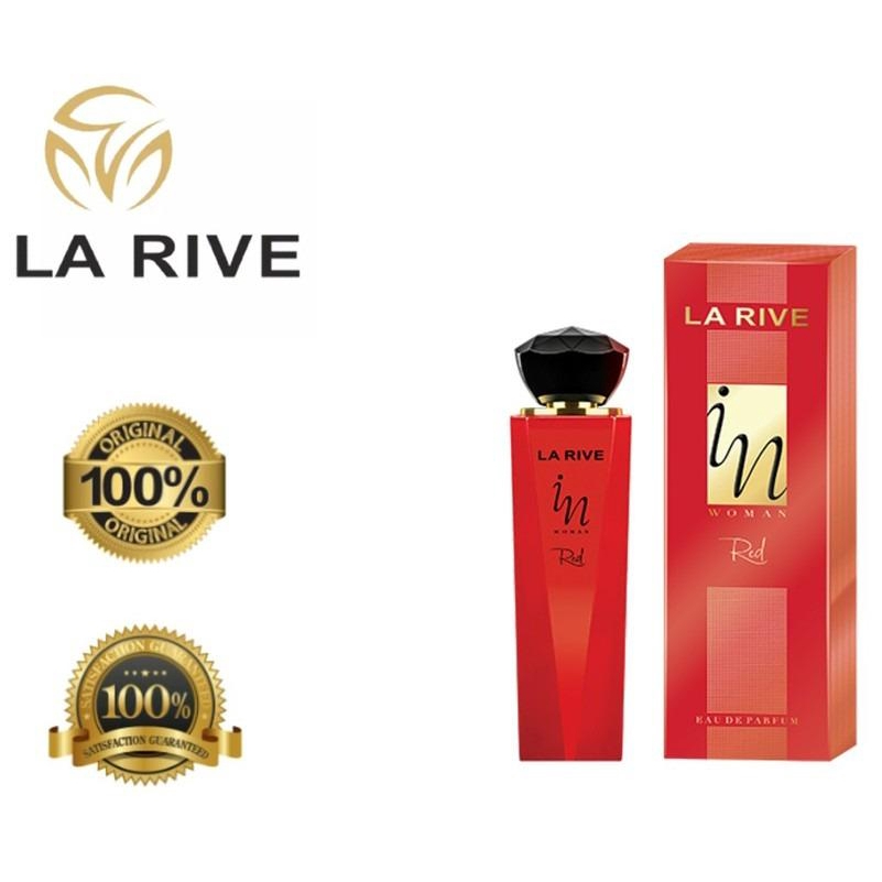 LA RIVE IN WOMAN RED EDP 100ml For Women | Shopee Malaysia