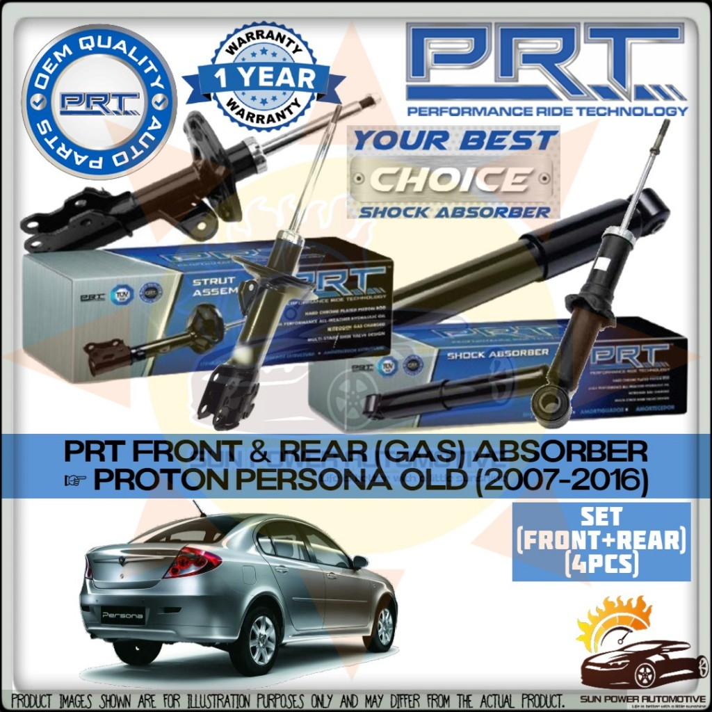 PRT Proton Persona WRM41 1.6 (2007-2013) Gas Shock Strut Absorber ...