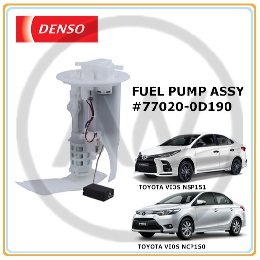 DENSO Toyota Vios NCP150 NSP150 NSP151 2013-2021 Fuel Pump Module Assy ...