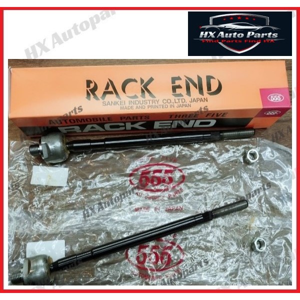 GENUINE JAPAN 555 RACK END ~ PERODUA AXIA & BEZZA 1.0 MODELS. | Shopee ...
