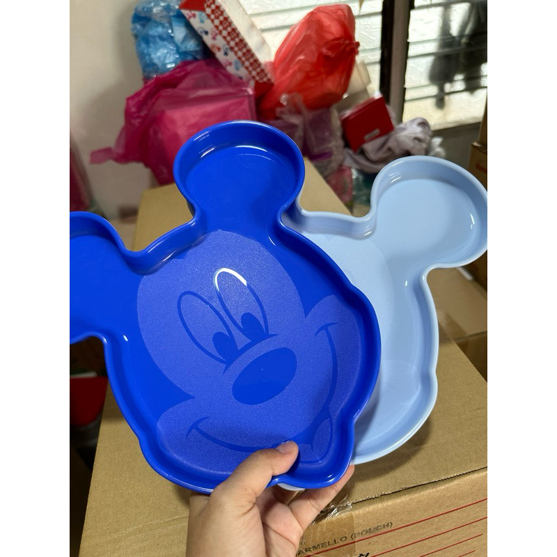 Tupperware Mickey Plate (2pcs) | Shopee Malaysia