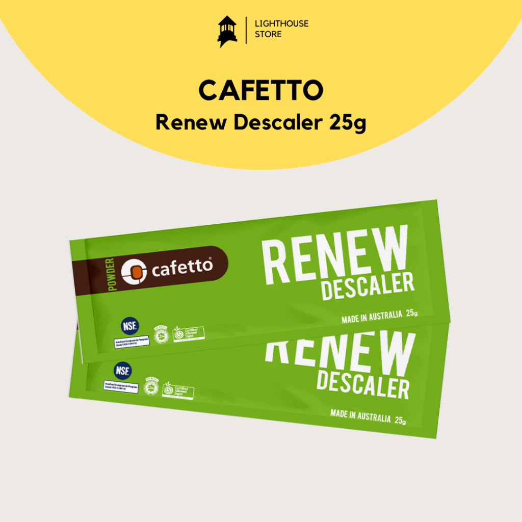 CAFETTO RESTORE Espresso Machine Descale LOOSE PACK 25gm