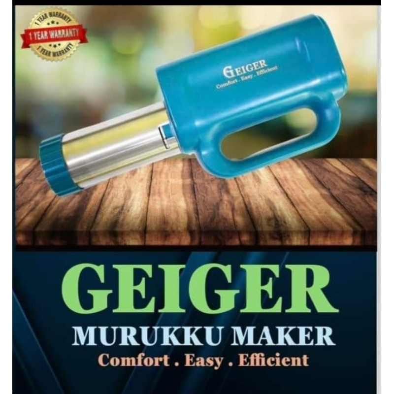 Geiger rechargeable electric muruku maker machine with7 mould Shopee