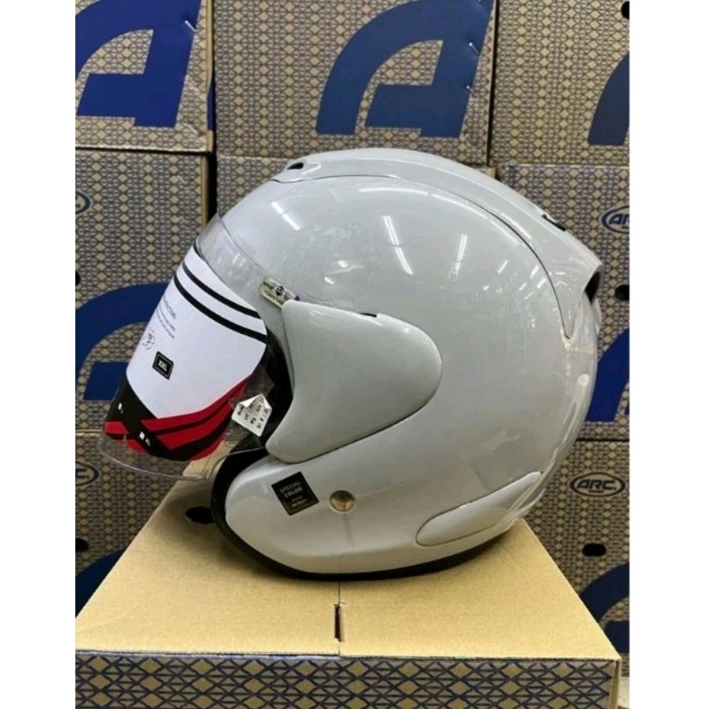 ARC RITZ HELMET PASTEL GREY COLOUR | Shopee Malaysia