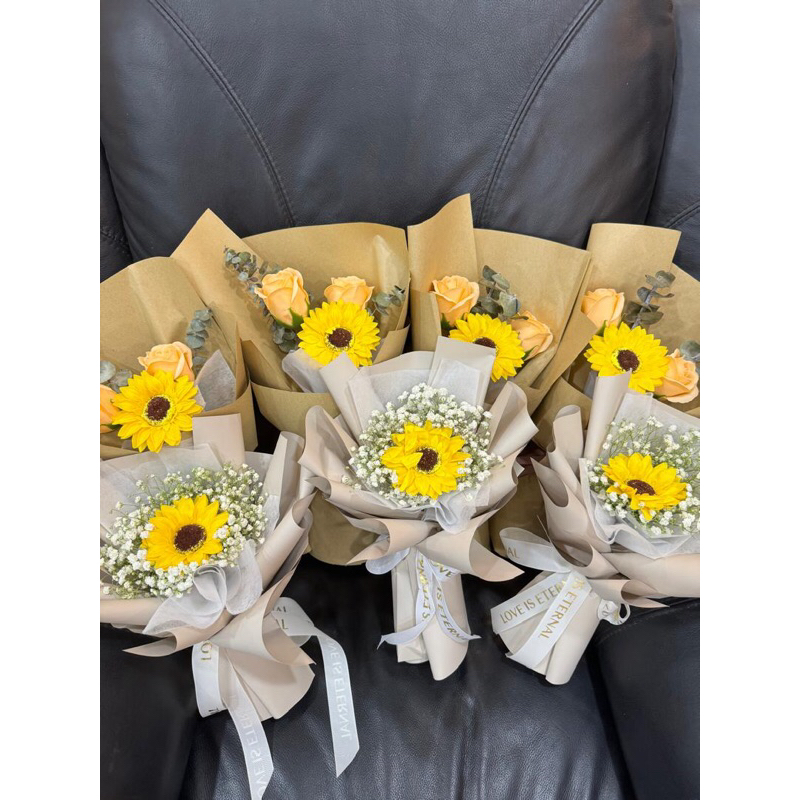 🇲🇾 Soap flower rose bouquet birthday graduation anniversary design