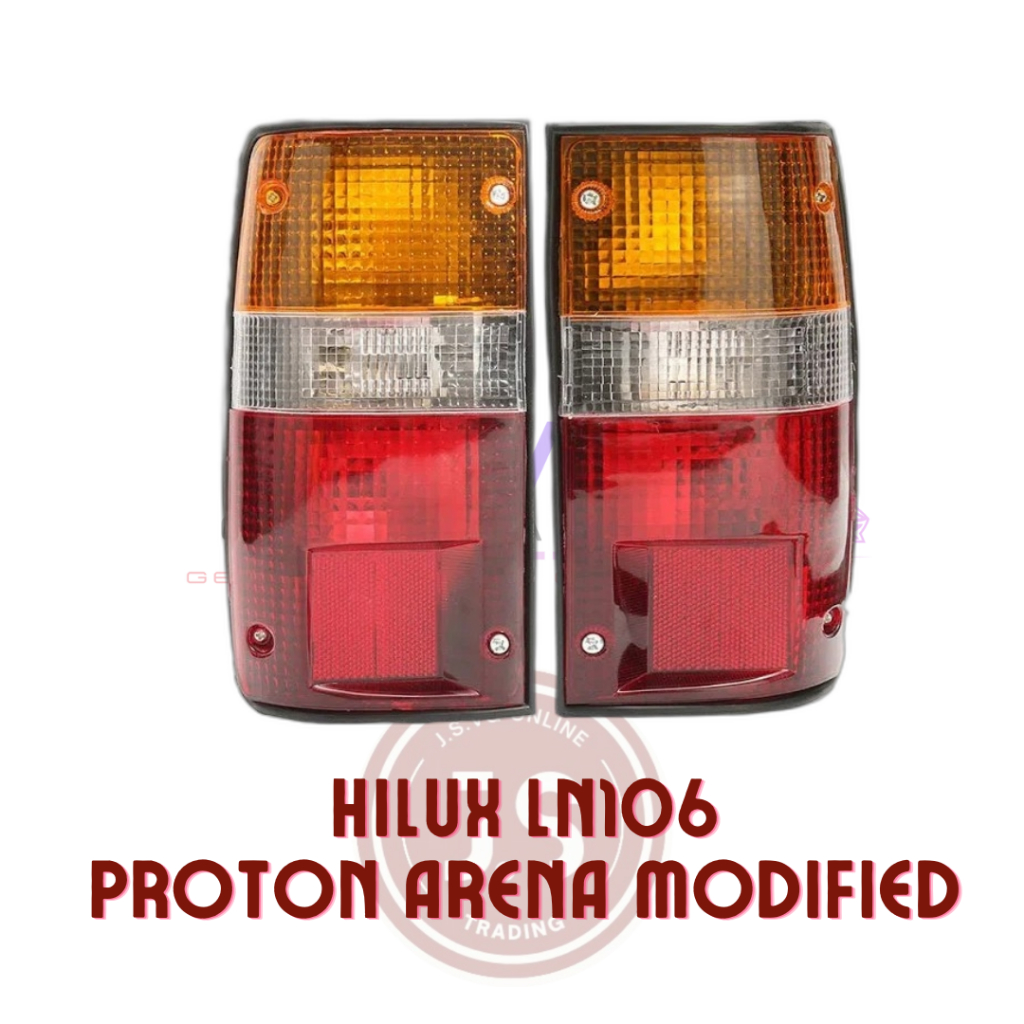 TOYOTA HILUX LN106 PROTON ARENA MODIFIED TAIL LAMP REAR WITH SOCKET ...