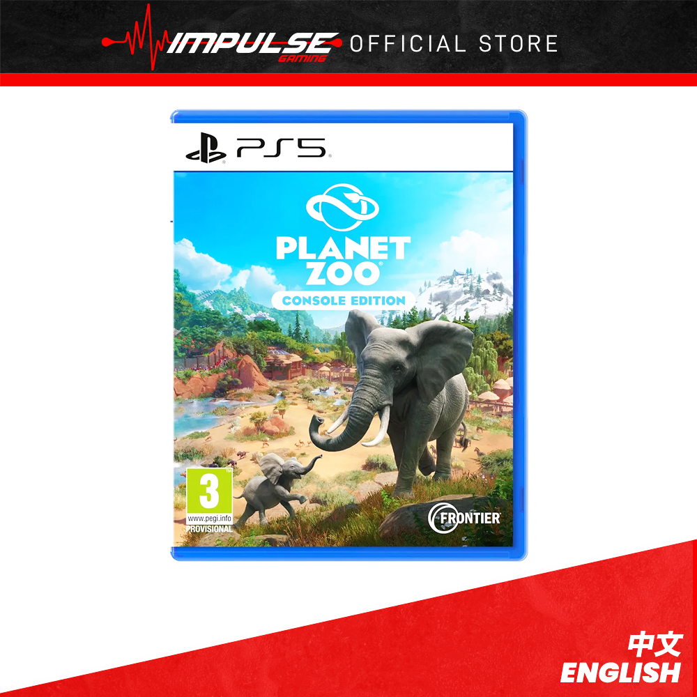 Jeu Planet Zoo Console Edition Pour PS5 - Neuf, Simulation De Gestion De Zoo