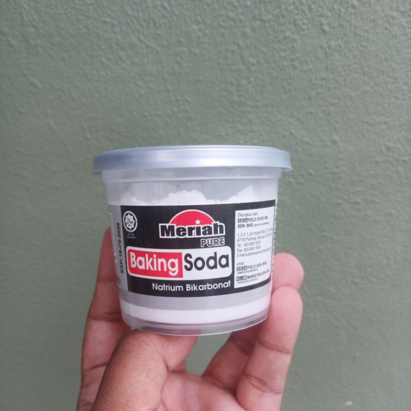 MERIAH Serbuk Penaik Original Pure Baking Soda 150gram | Shopee Malaysia