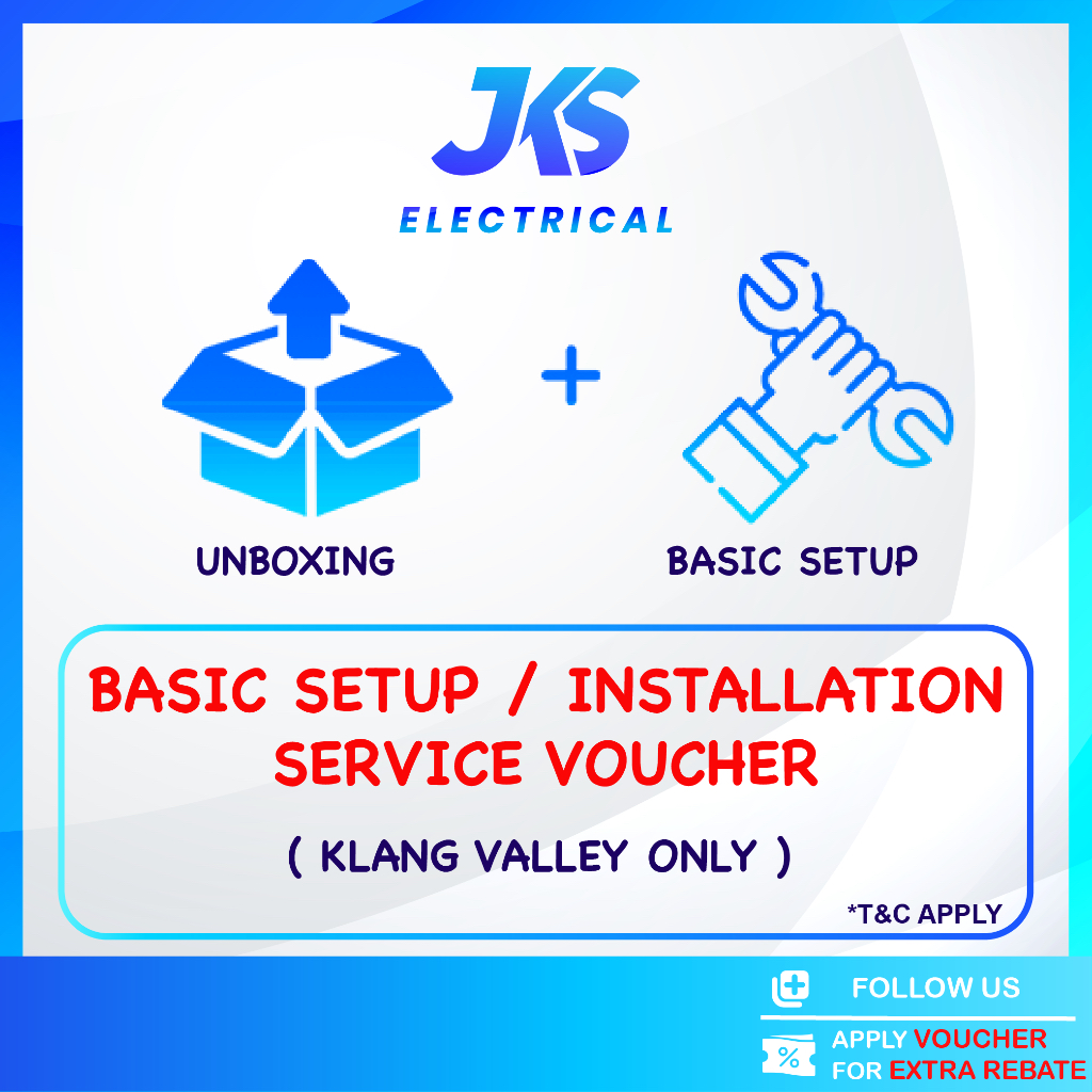 [KLANG VALLEY] Basic Setup Service Voucher | Shopee Malaysia