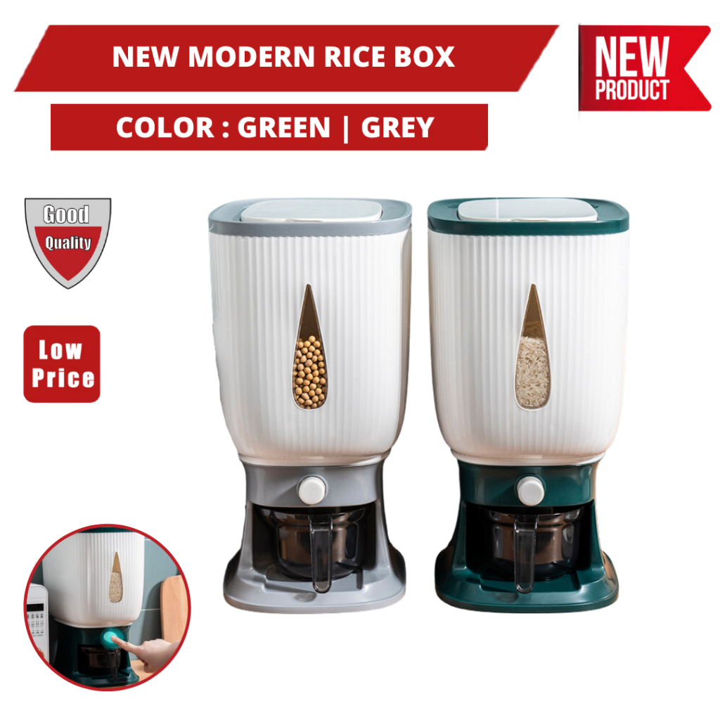 New Modern Rice Box 10KG | Shopee Malaysia