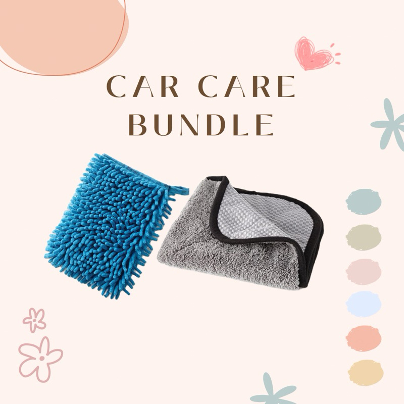 Norwex Car Wash Mitt Dry and Buff Car Cloth Shopee Malaysia