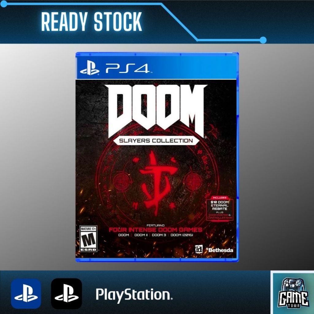 PS4 Doom Slayers Collection 毁灭战士 典藏版合辑 (English Ver.) | Shopee Malaysia