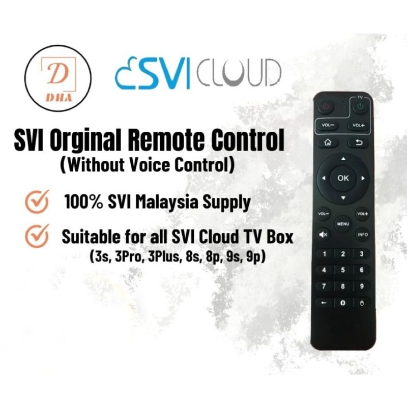Remote Control Svicloud M8s Pro SVI CLOUD Original Remote Control