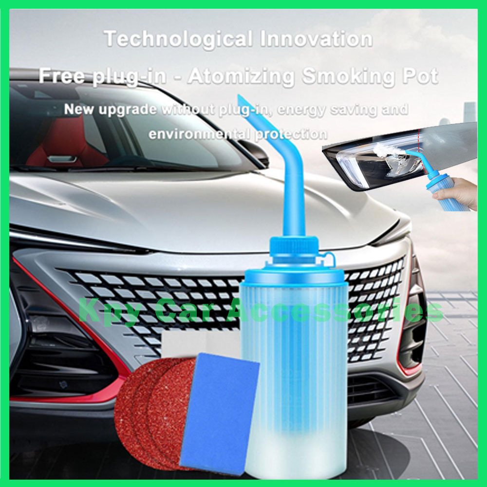 Car Headlight Headlamp Restorer Polisher Repair Kit Scratches Yellowing
