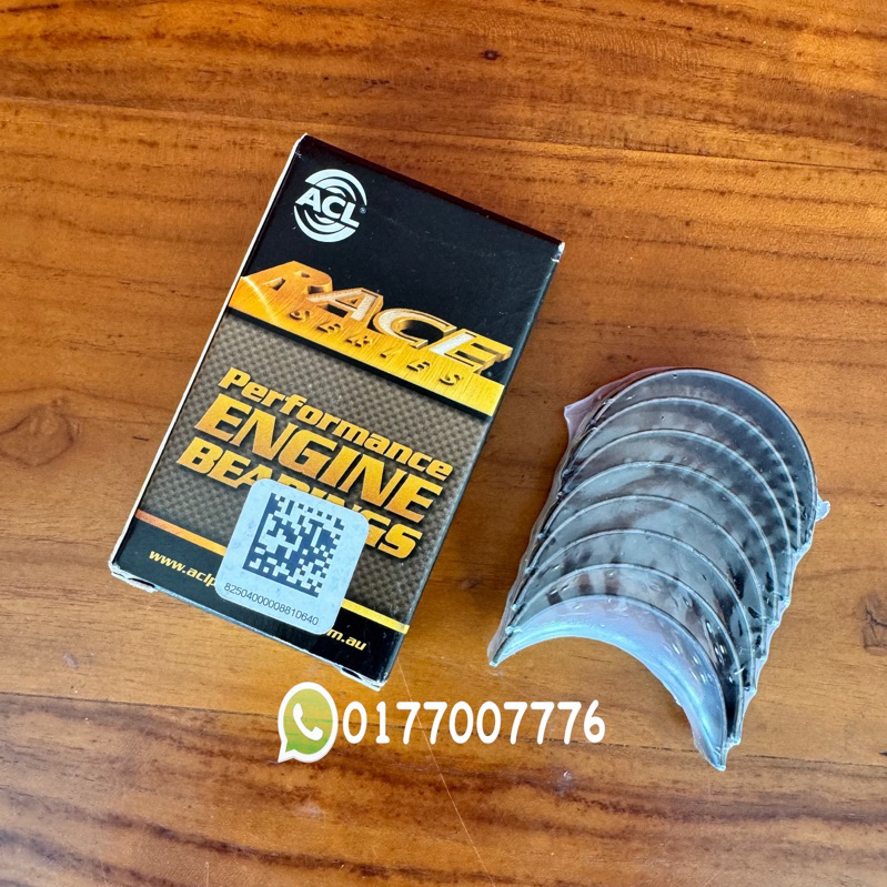 ACL MAIN RACE BEARINGS TIGHTER / LOOSER - HONDA K20 / K24 /B18C /B16A /B16B main image 0