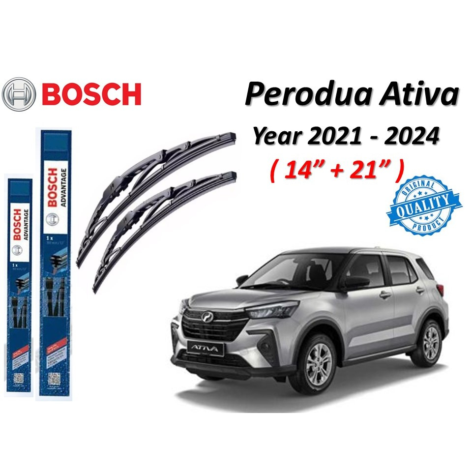 Bosch Advantage Wiper For Perodua Ativa Year 2021 - 2024 ( 14