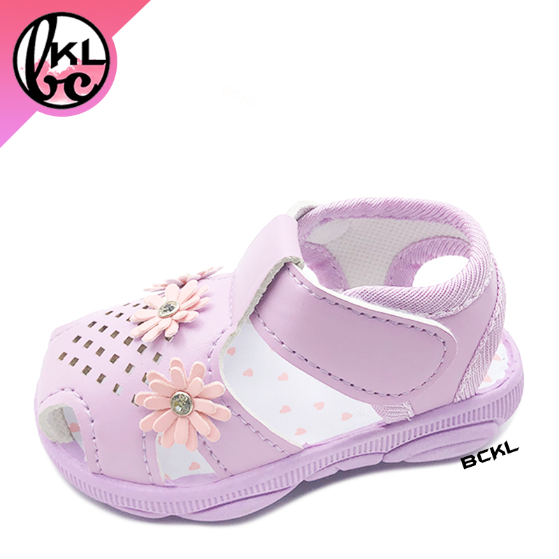 Size 16 21 Baby Bibi Shoes Girls Butterfly Sandals Kids Slippers Kasut Selipar Budak Kanak Perempuan Bunyi Shopee Malaysia