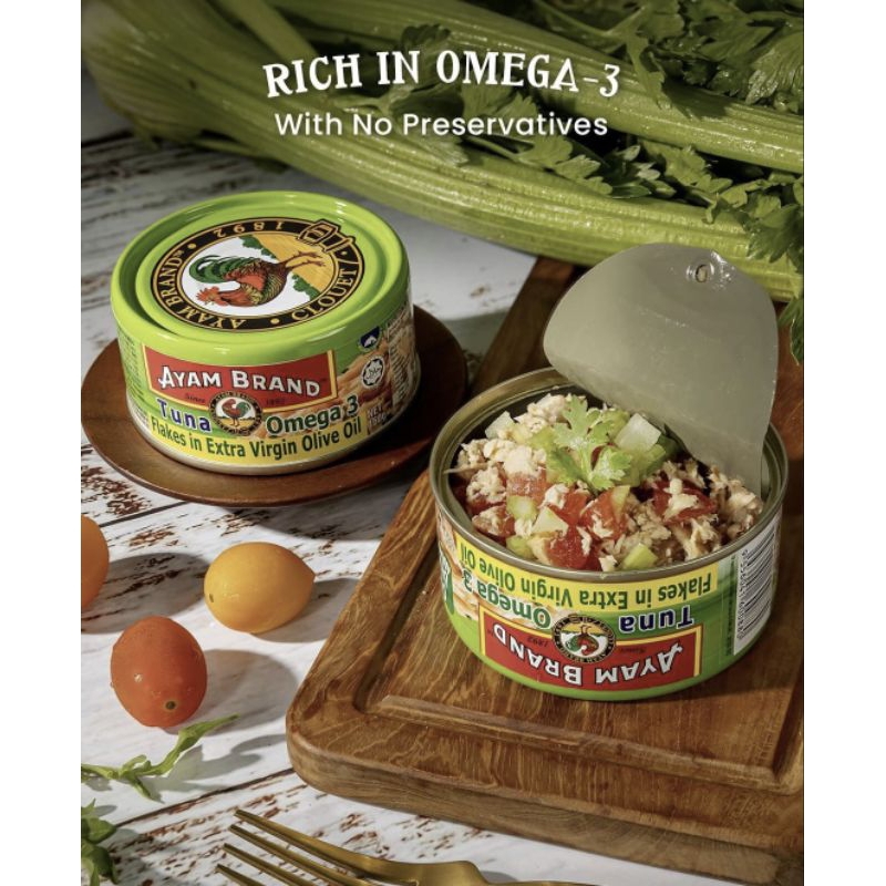 Tuna Omega 3 with Olive Oil Shopee Malaysia