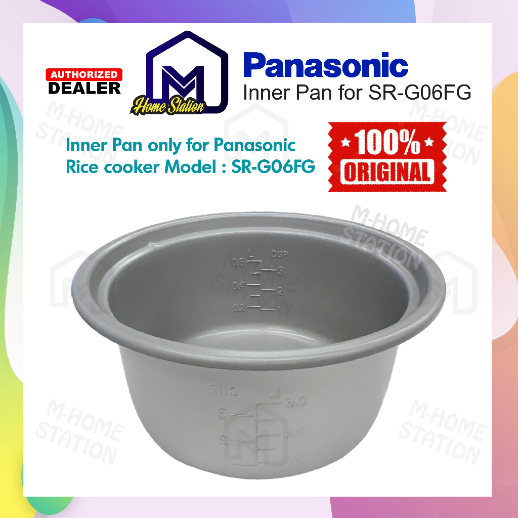 [ORIGINAL] Panasonic Rice Cooker Inner Pan 0.6L Inner Pot for SRG06FG