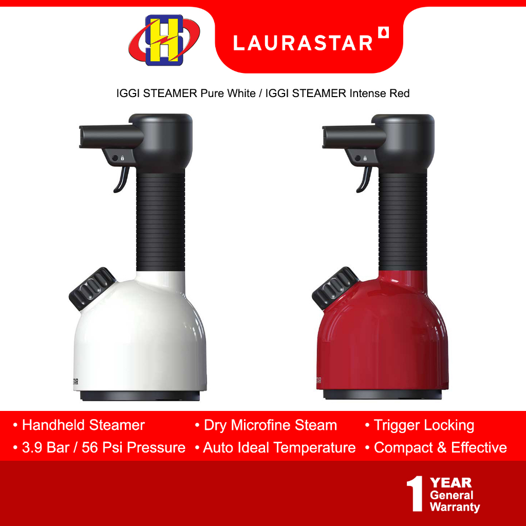 Laurastar IGGI White Portable Handheld Steamer