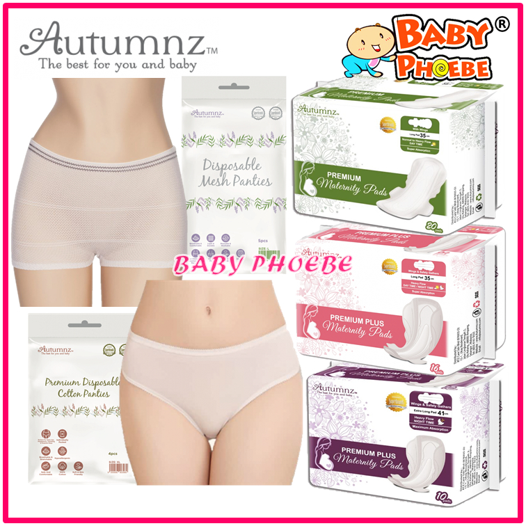 Autumnz Premium Disposable Panty (5pcs/pack) Size M L XL Mesh-L