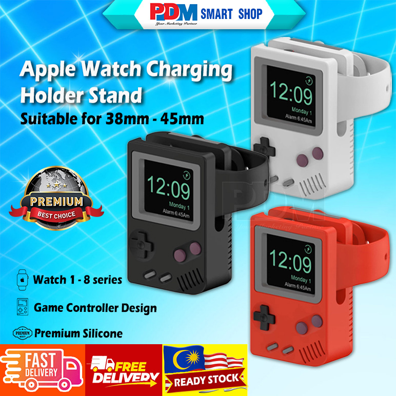 PDM Silicone Charger Stand for Apple Smart Watch Classic Design Vintage ...