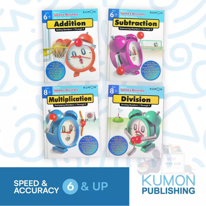 Kumon Speed & Accuracy Math Workbooks: Addition | Shopee Malaysia