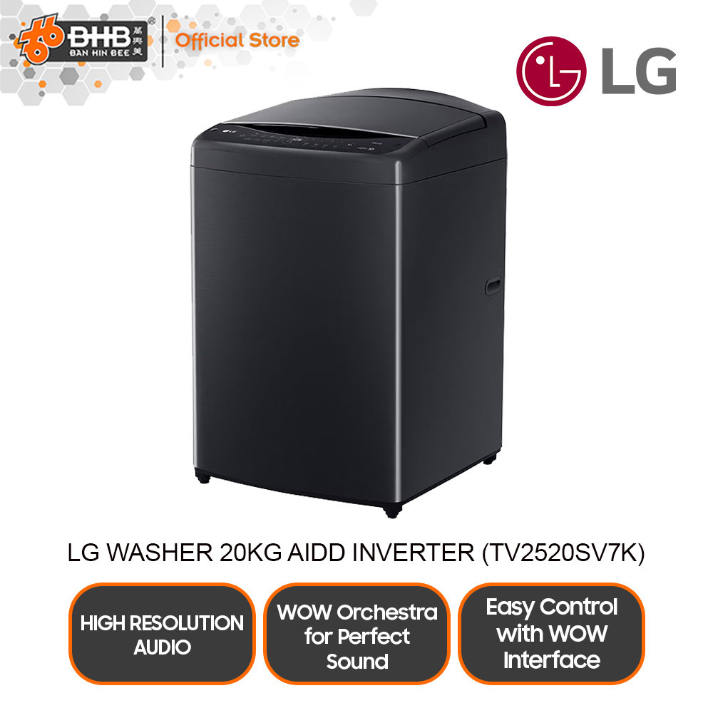 LG [Top Load] Washing Machine (20kg) with Intelligent Fabric Care