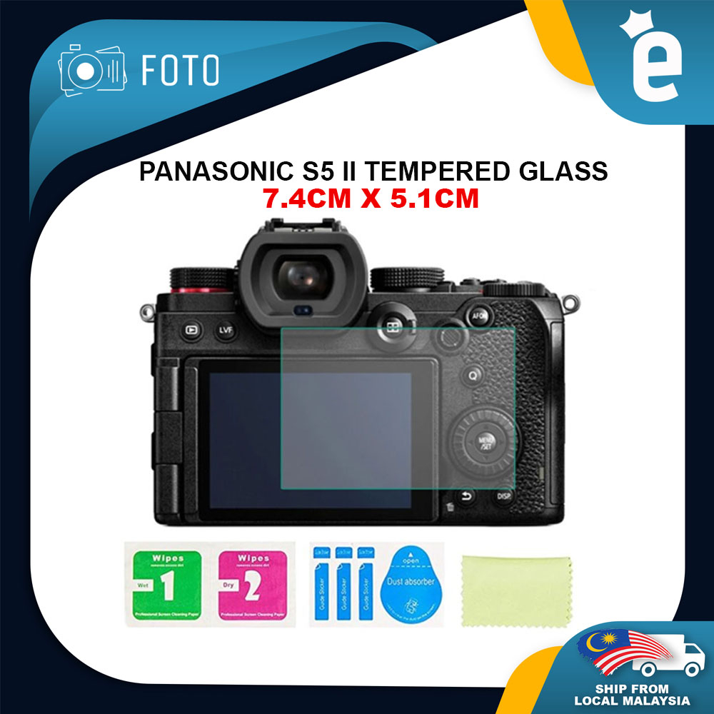 Panasonic Lumix Protector De Pantalla Para DC S9/S5II/G9 (Pack 3 Unidades) Lumix S5