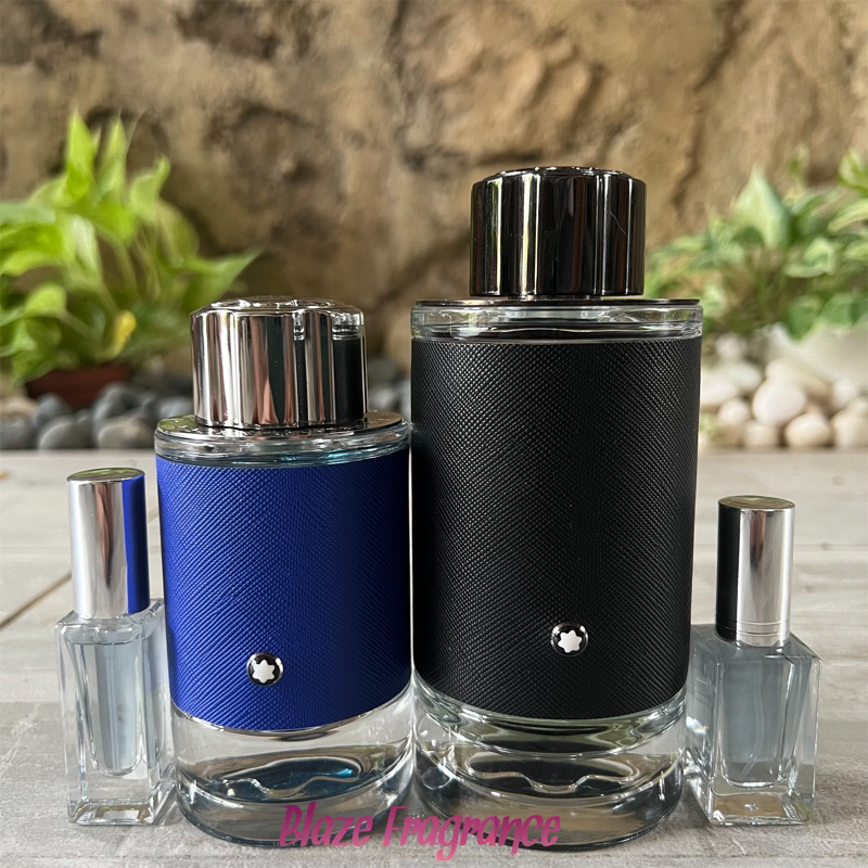 5ml/10ml Original Mont Blanc Explorer/Explorer Ultra Blue EDP glass