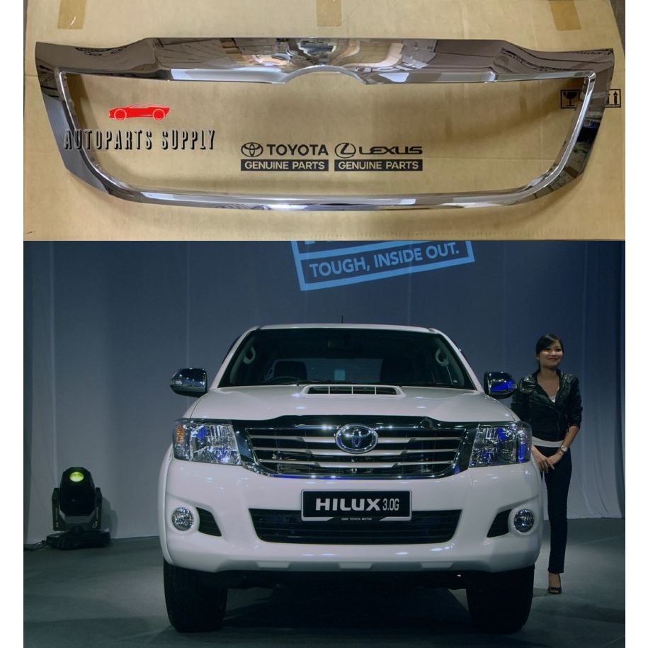 ORIGINAL TOYOTA HILUX VIGO 2012 - 2015 KUN25 KUN26 FRONT GRILLE ...
